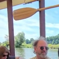 A nice boat trip down the river in Krakow